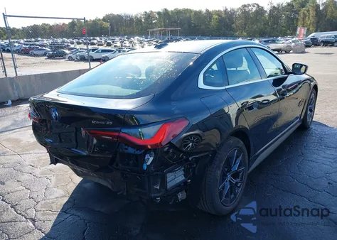 2023 BMW I4 Edrive35 из США, поврежденный, VIN WBY43AW03PFR34150